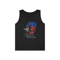 Thumbnail for Polyamory Flag Los Angeles Pride Heavy Cotton Tank Top Unisex Size - My Rainbow Is In My DNA Printify