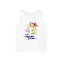 Thumbnail for Two Spirit Flag Los Angeles Pride Heavy Cotton Tank Top Unisex Size - My Rainbow Is In My DNA Printify