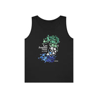 Thumbnail for Gay Flag Los Angeles Pride Heavy Cotton Tank Top Unisex Size - My Rainbow Is In My DNA Printify