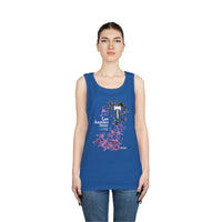 Thumbnail for Labrys Lesbian Flag Los Angeles Pride Heavy Cotton Tank Top Unisex Size - My Rainbow Is In My DNA Printify