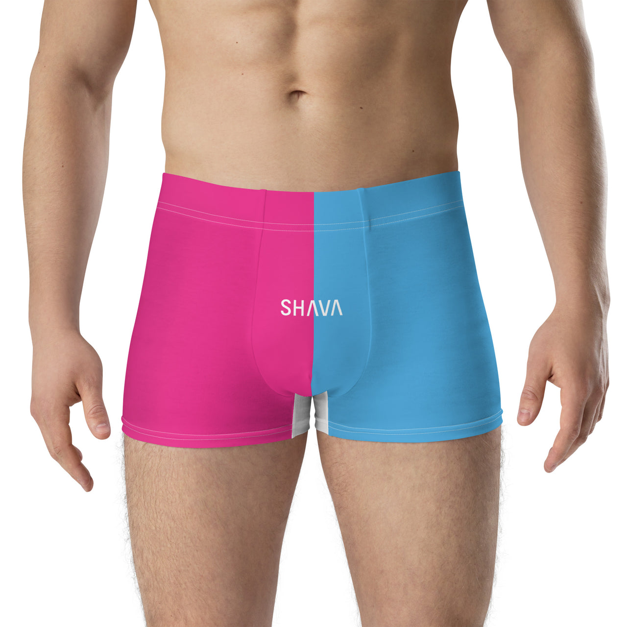 Pansexual Flag  LGBTQ Boxer for Her/Him or They/Them SHAVA CO