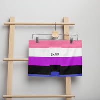 Thumbnail for Genderfluid Flag LGBTQ Boxer for Her/Him or They/Them SHAVA