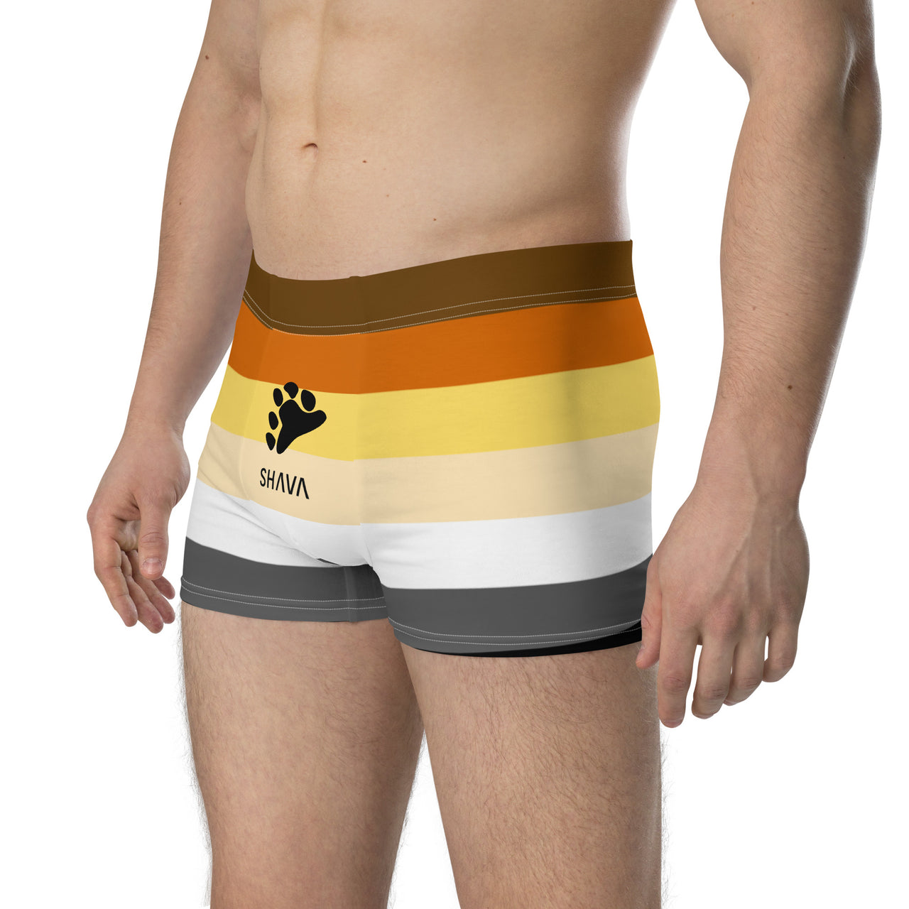 Bear Flag LGBTQ Boxer for Her/Him or They/Them SHAVA