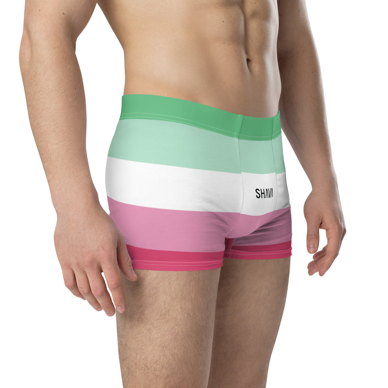 Abrosexual Flag LGBTQ Boxer for Her/Him or They/Them SHAVA