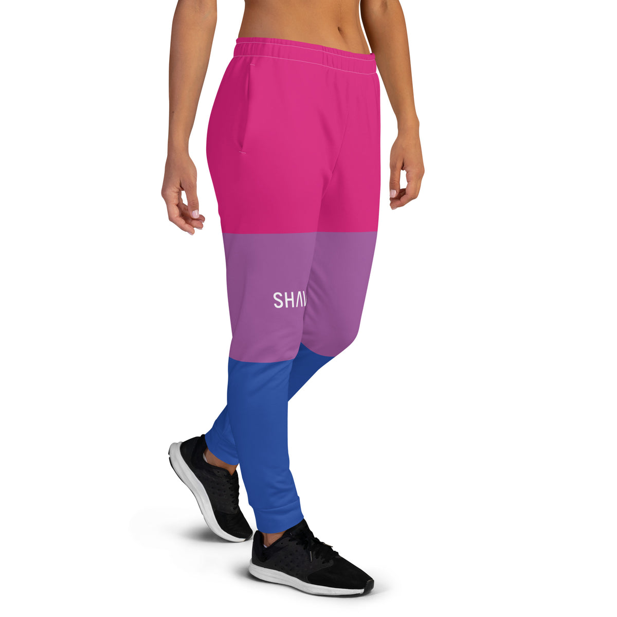 LGBTQ Women’s Joggers online / Celebrating Bisexual Flag