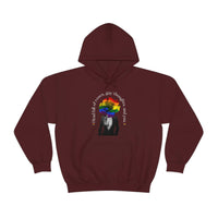 Thumbnail for LGBTQ Flag LGBTQ Affirmation Hoodie Unisex Size - Head Full Of Roses Gay Thoughts, Gay Thoughts, and You. Printify
