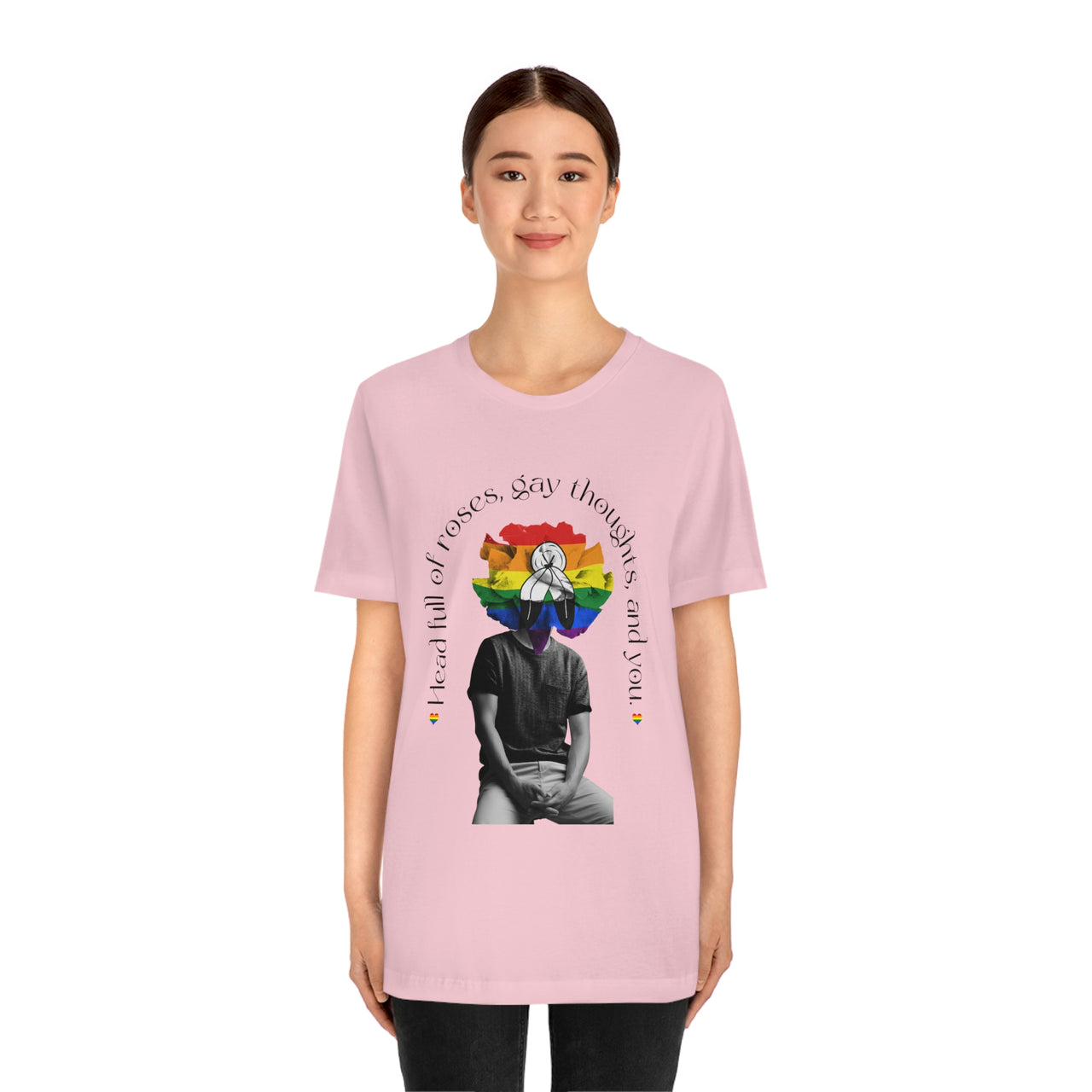 Two Spirit Flag LGBTQ Affirmation T-shirt Unisex Size - Head Full Of Roses Printify