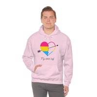 Thumbnail for Pansexual Flag LGBTQ Affirmation Hoodie Unisex Size - The Other Half Printify