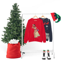 Thumbnail for Merry Christmas Unisex Sweatshirts , Sweatshirt , Women Sweatshirt , Men Sweatshirt ,Crewneck Sweatshirt, Christmas Girl Printify