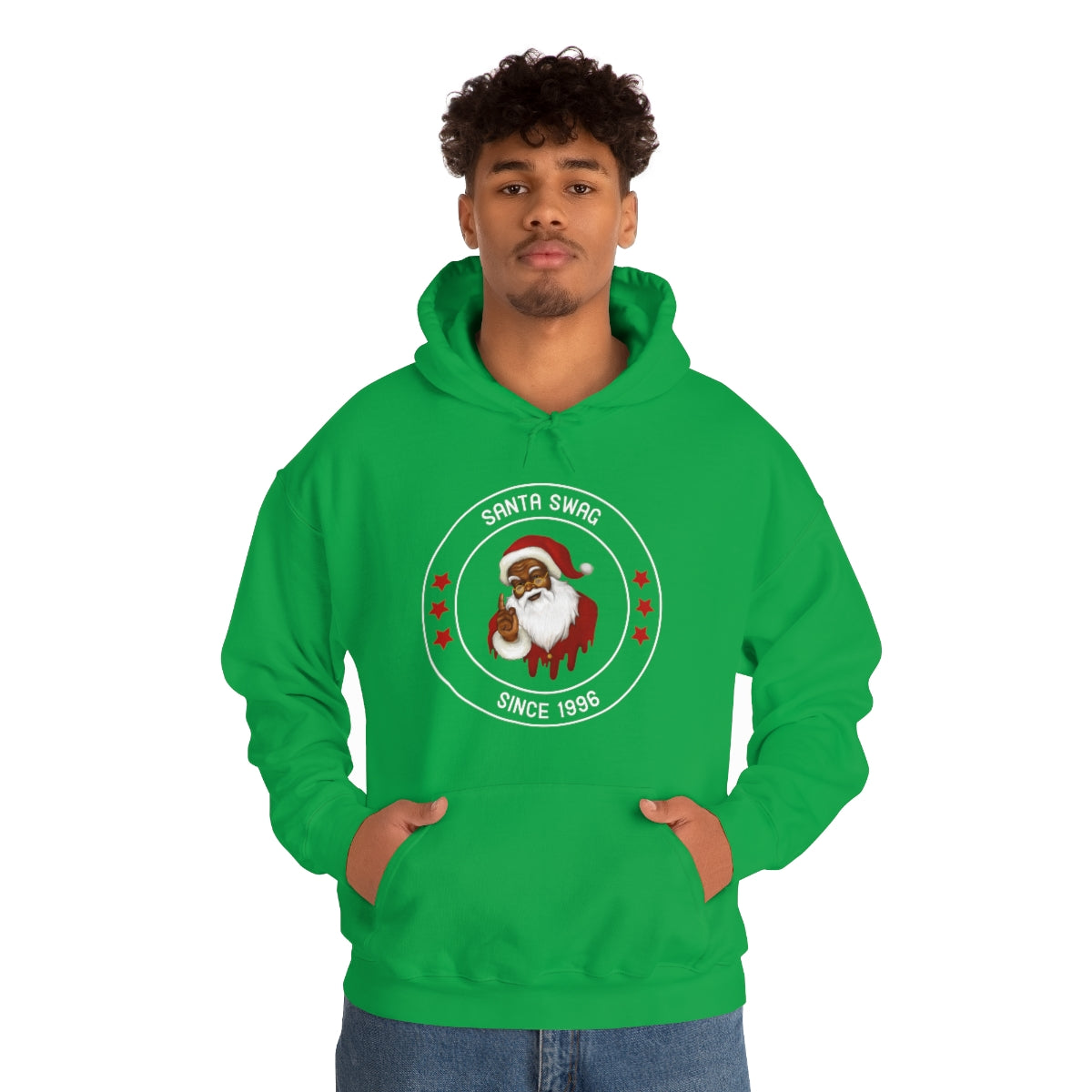 Merry Christmas Hoodie Unisex Custom Hoodie , Hooded Sweatshirt , Santa Swag Printify