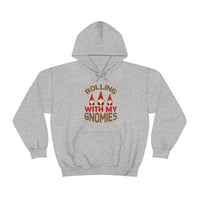 Thumbnail for Merry Christmas Hoodie Unisex Custom Hoodie , Hooded Sweatshirt , Rolling with my Gnomies Printify