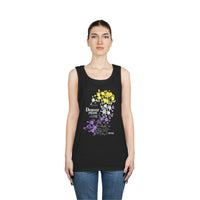 Thumbnail for Non Binary Flag Denver Pride Heavy Cotton Tank Top Unisex Size - My Rainbow Is In My DNA SHAVA