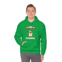 Thumbnail for Merry Christmas Hoodie Unisex Custom Hoodie , Hooded Sweatshirt , OK BUT FIRST EGGNOG Printify