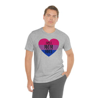 Thumbnail for Bisexual Pride Flag Mother's Day Unisex Short Sleeve Tee - Free Mom Hugs SHAVA CO