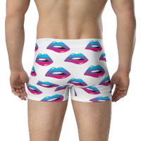 Thumbnail for Androgyne Flag LGBTQ Kisses Underwear for Her/Him or They/Them - White SHAVA