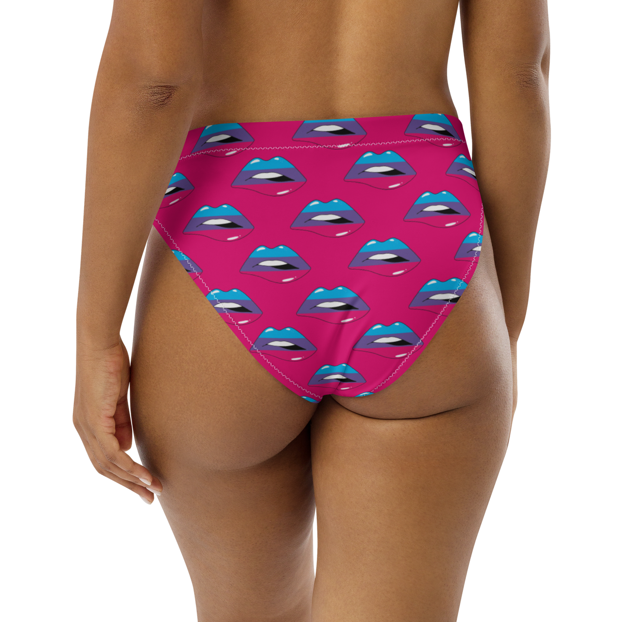 Androgyne Flag LGBTQ Kisses Underwear for They/Them Him/Her - Pink SHAVA