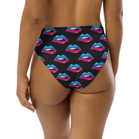 Thumbnail for Androgyne Flag LGBTQ Kisses Underwear for They/Them Him/Her - Black SHAVA