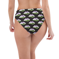 Thumbnail for Genderqueer Flag LGBTQ Kisses Underwear for They/Them Him/Her - Black SHAVA