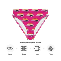Thumbnail for Lesbian Flag LGBTQ Kisses Underwear for They/Them Him/Her - Pink SHAVA
