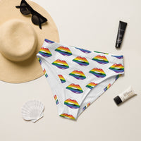 Thumbnail for LGBT Flag LGBTQ Kisses Underwear for They/Them Him/Her - White SHAVA