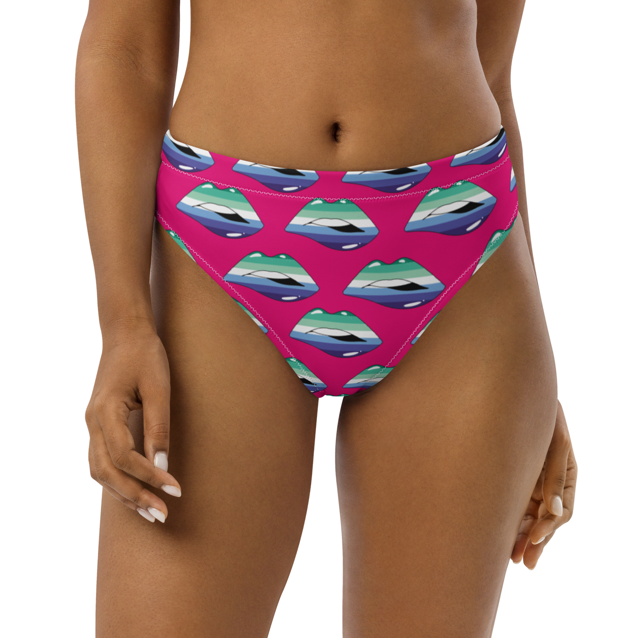 Gay Flag LGBTQ Kisses Underwear for They/Them Him/Her- Pink SHAVA