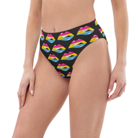 Thumbnail for Pansexual Flag LGBTQ Kisses Underwear for They/Them Him/Her - Black SHAVA