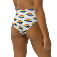 Thumbnail for LGBT Flag LGBTQ Kisses Underwear for They/Them Him/Her - White SHAVA
