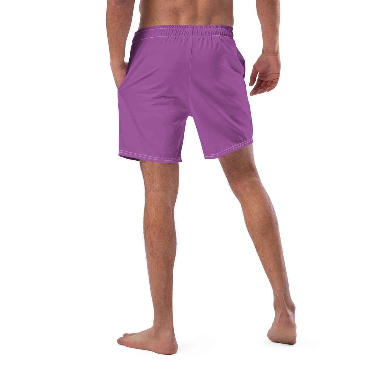 Solid Men's Swim Trunks - Lilac SHAVA CO