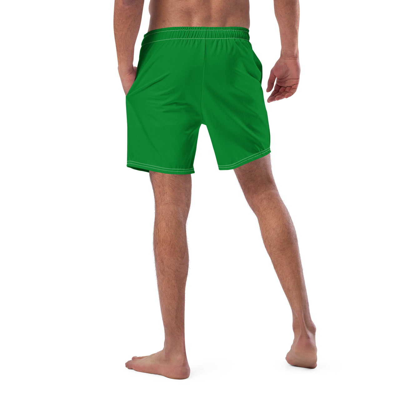Solid Men's Swim Trunks - Emerald SHAVA CO