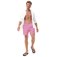 Thumbnail for Solid Men's Swim Trunks - Light Pink SHAVA CO