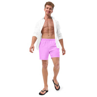 Thumbnail for Solid Men's Swim Trunks - Lavender SHAVA CO