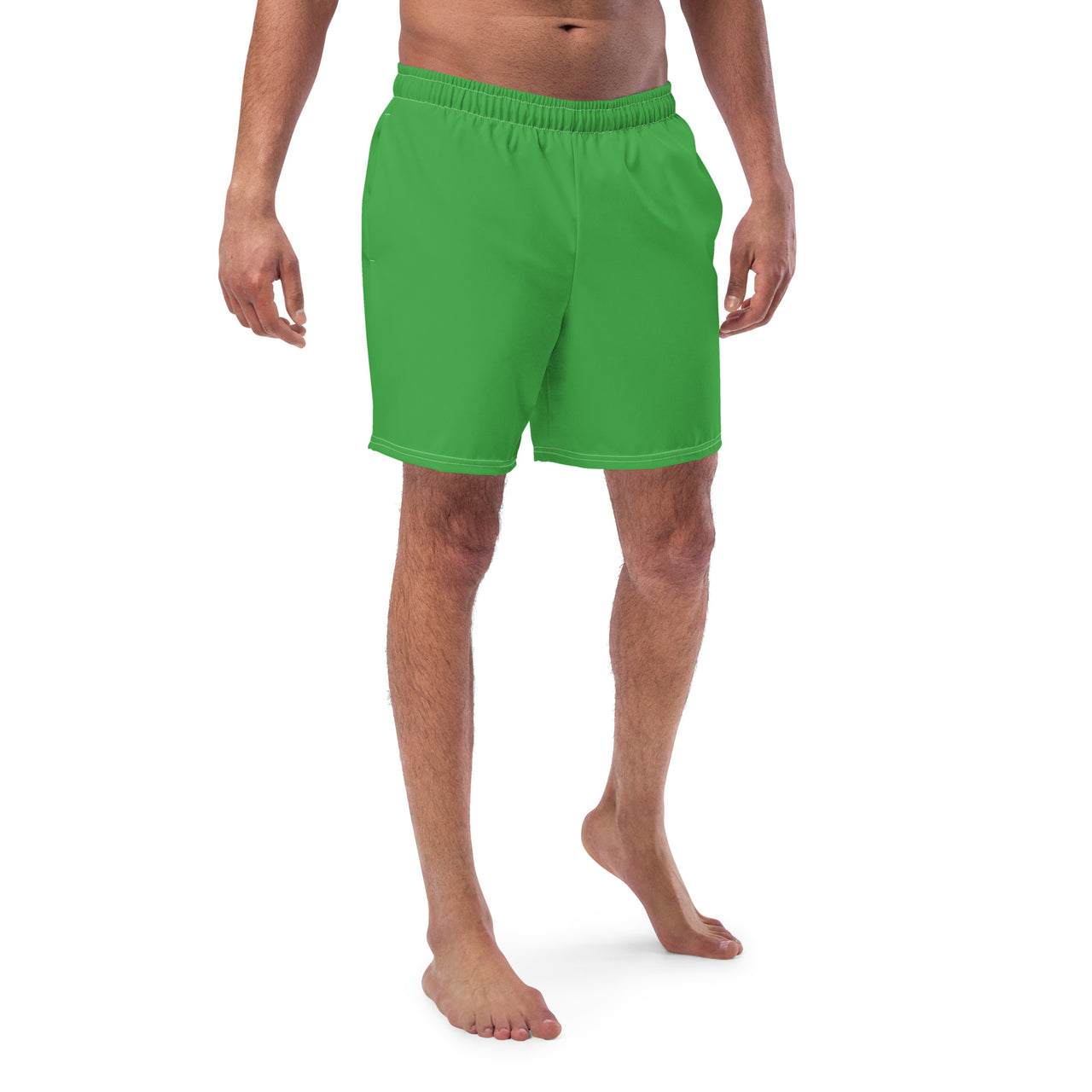 Solid Men's Swim Trunks - Green SHAVA CO