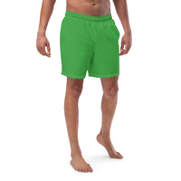 Thumbnail for Solid Men's Swim Trunks - Green SHAVA CO