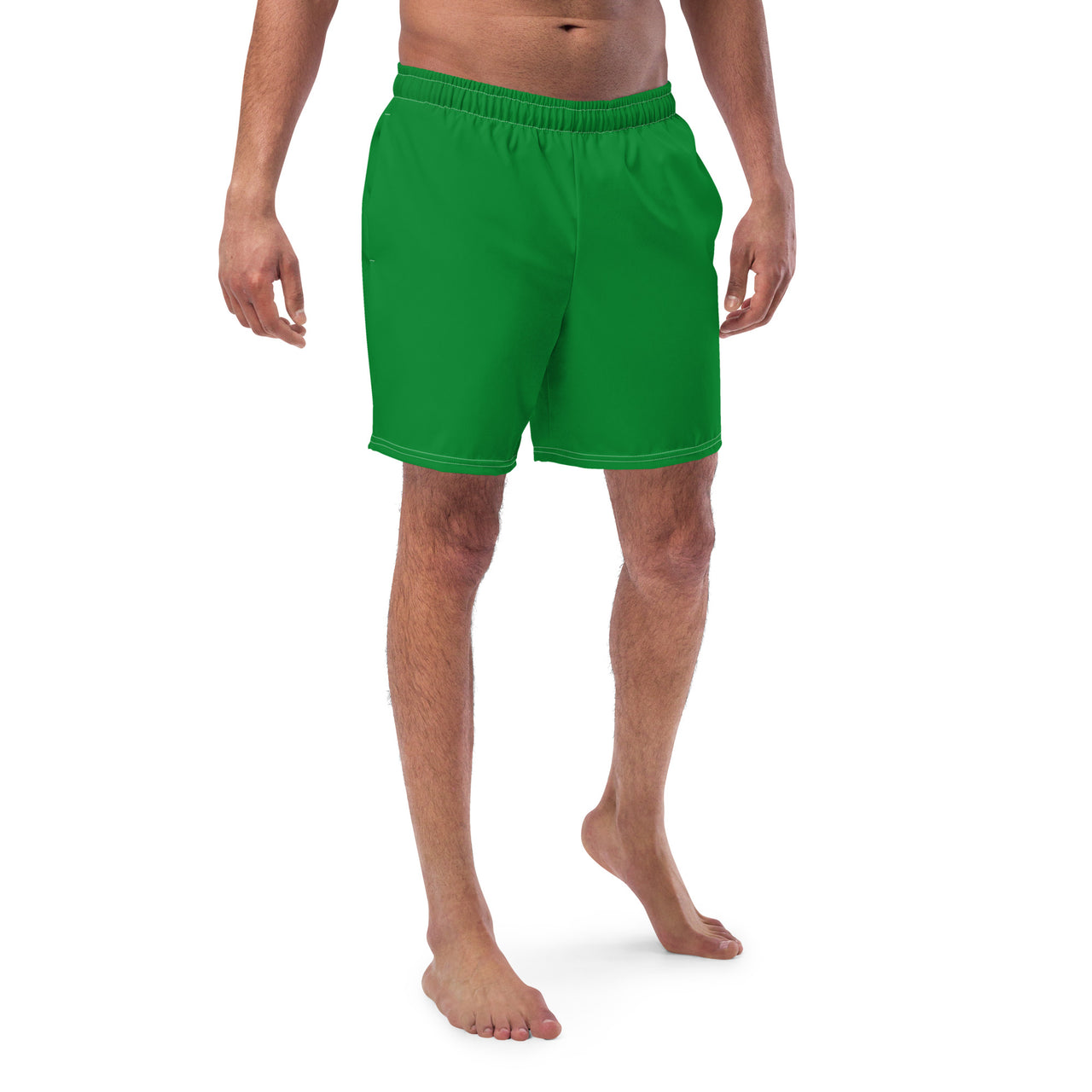 Solid Men's Swim Trunks - Emerald SHAVA CO