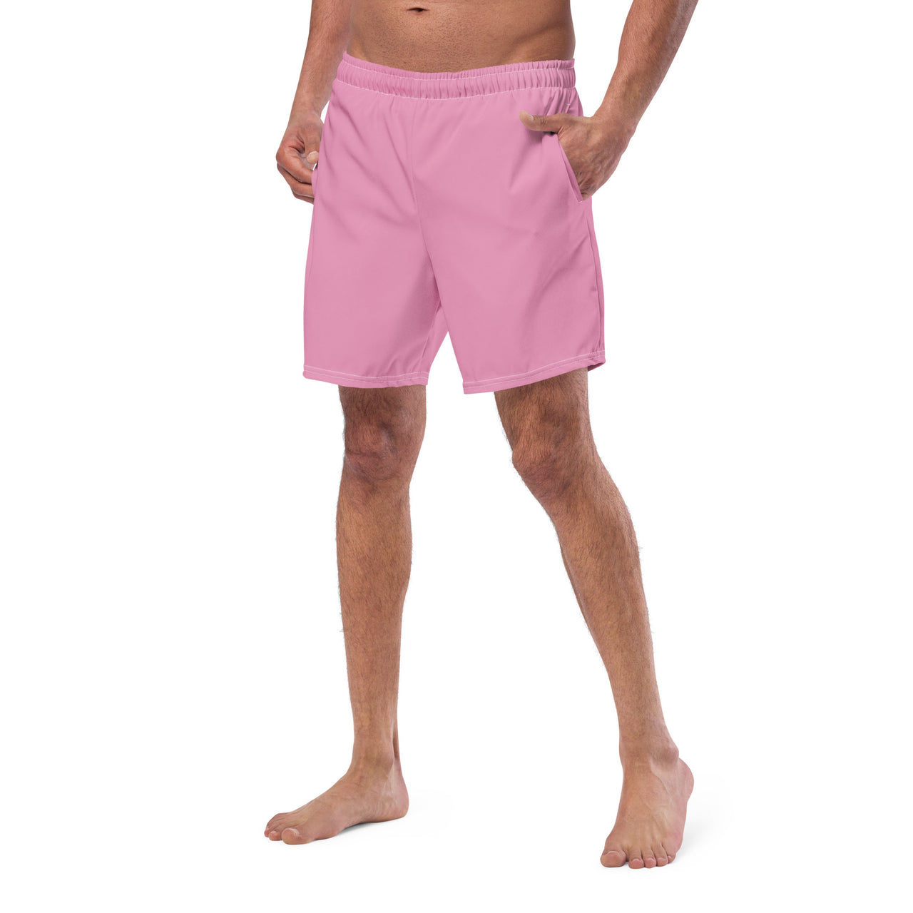 Solid Men's Swim Trunks - Light Pink SHAVA CO