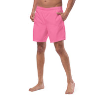 Thumbnail for Solid Men's Swim Trunks - French Pink SHAVA CO