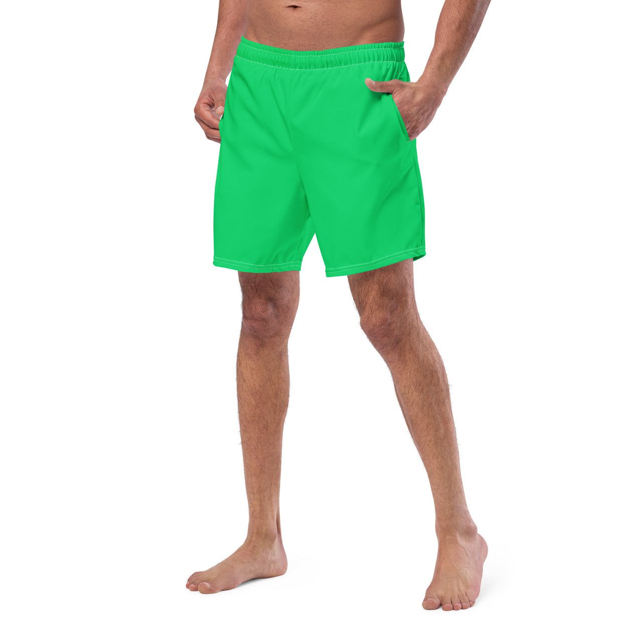 Solid Men's Swim Trunks - Pastel Green SHAVA CO