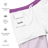 Thumbnail for Solid Men's Swim Trunks - Lilac SHAVA CO