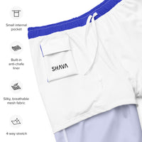 Thumbnail for Solid Men's Swim Trunks - Lapis SHAVA CO
