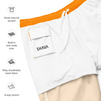Thumbnail for Solid Men's Swim Trunks - Orange SHAVA CO