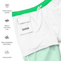 Thumbnail for Solid Men's Swim Trunks - Pastel Green SHAVA CO