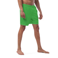 Thumbnail for Solid Men's Swim Trunks - Green SHAVA CO