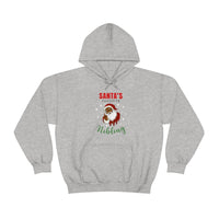 Thumbnail for Christmas Custom Hoodie Unisex Custom Hoodie , Hooded Sweatshirt , SANTA’S FAVORITE Nibling Printify