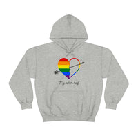 Thumbnail for LGBTQ  Flag LGBTQ Affirmation Hoodie Unisex Size - The Other Half Printify