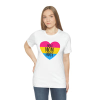 Thumbnail for Pansexual Pride Flag Mother's Day Unisex Short Sleeve Tee - Free Mom Hugs SHAVA CO