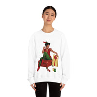 Thumbnail for Christmas Unisex Sweatshirts , Sweatshirt , Women Sweatshirt , Men Sweatshirt ,Crewneck Sweatshirt, Christmas Girl Printify