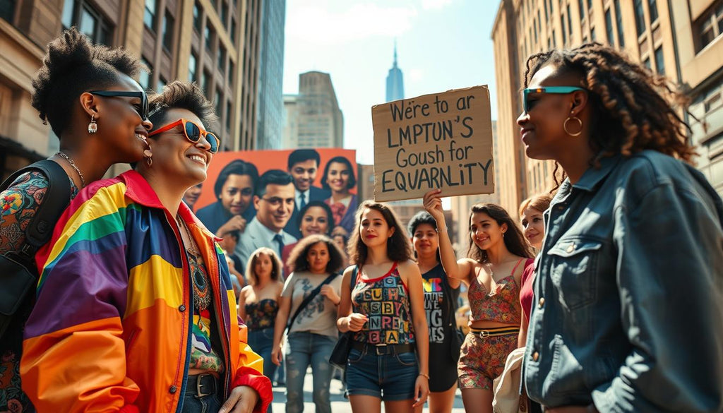 LGBTQ+ fashion as political and social activism