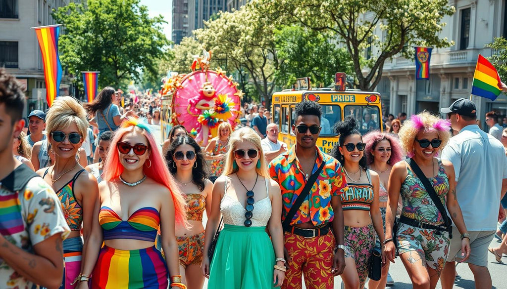 Pride parades and LGBTQ+ visibility through fashion