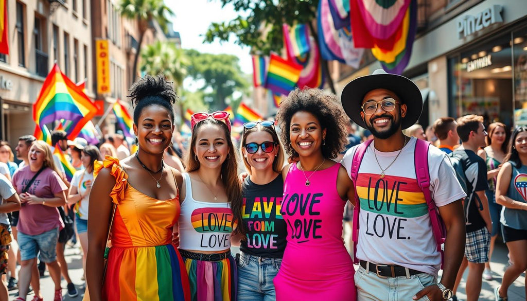 LGBTQ+ fashion trends during pride season