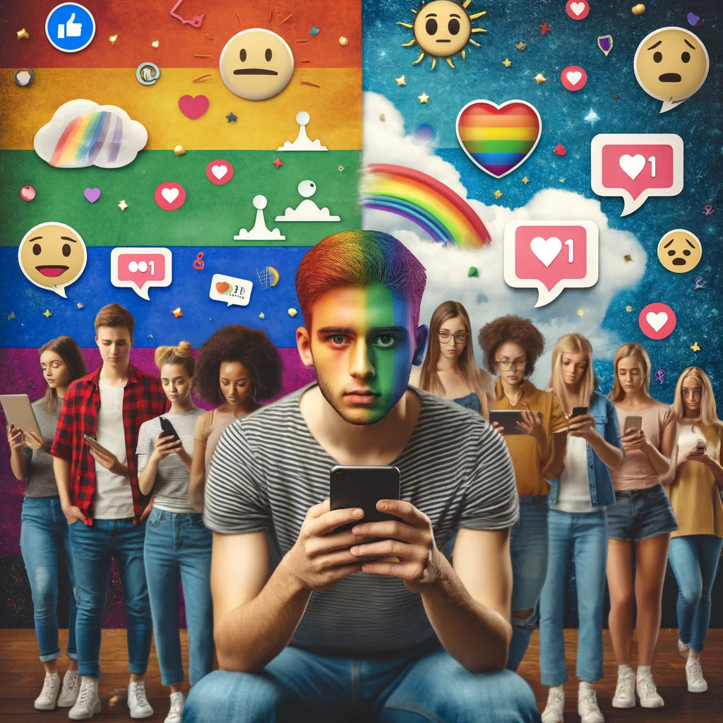 The Impact of Social Media on LGBTQIA+ Youth